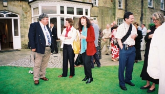 Malcolm, Jenny, Susannah, (David and Neil in the background)  Hugh and Verity